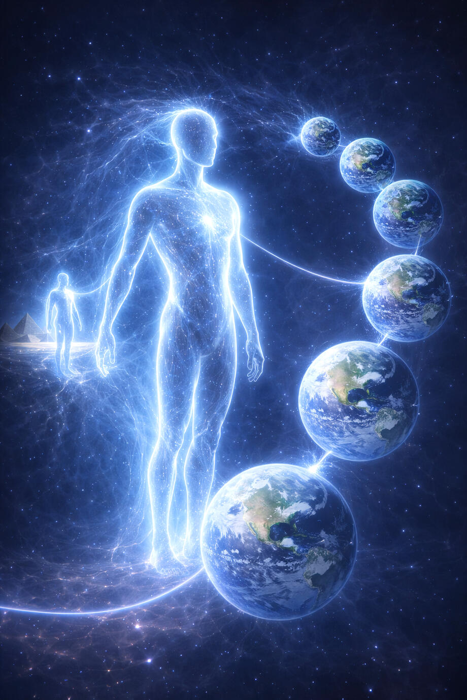 Some difficulties are born during childhood or arise later through traumatic events. Others trace back much further, originating in another timeline within our universe or a parallel universe - unfolding like a domino effect across real