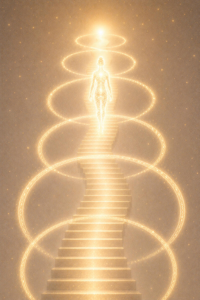 An expression of oneโs path through alignment, coherence, and the remembering of inner light.